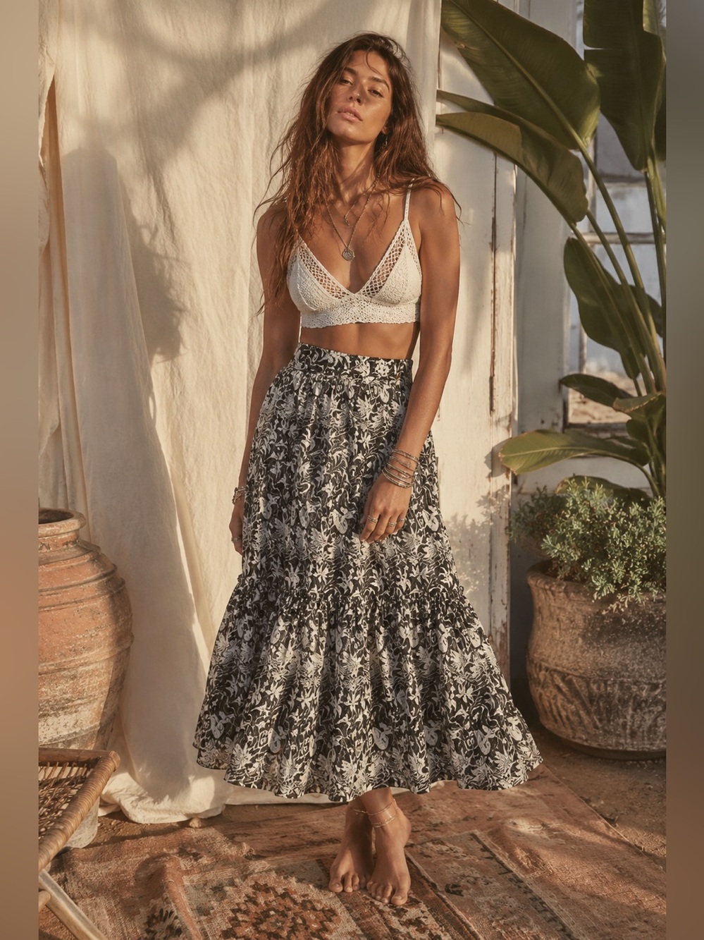 ST ROCHE | Selma Skirt in black